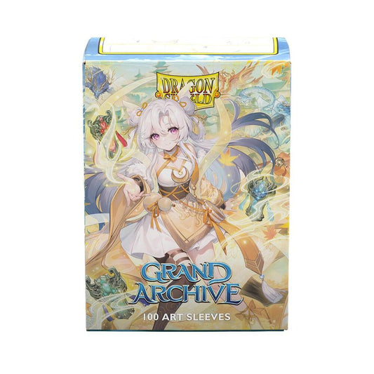 Dragon Shield Sleeves: Matte Art: Grand Archive: Guo Jia Heaven S Favored (100ct)