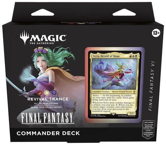 MTG FINAL FANTASY Commander Deck - FINAL FANTASY VI Revival Trance